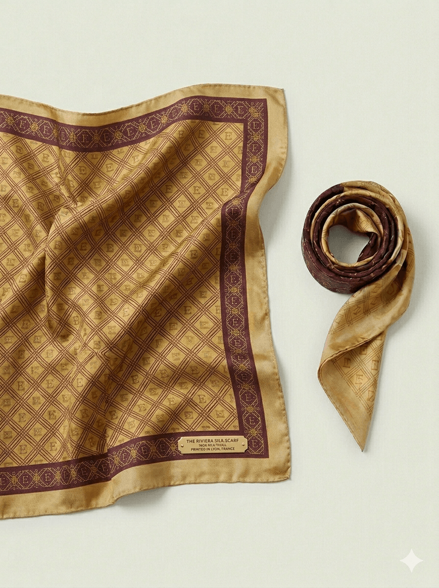 The Riviera Silk Scarf
