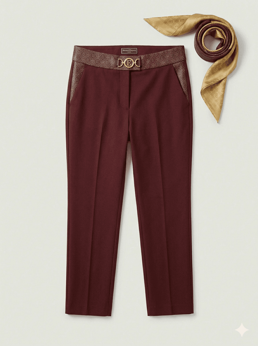 The Velvet-Wool Tailored Trouser